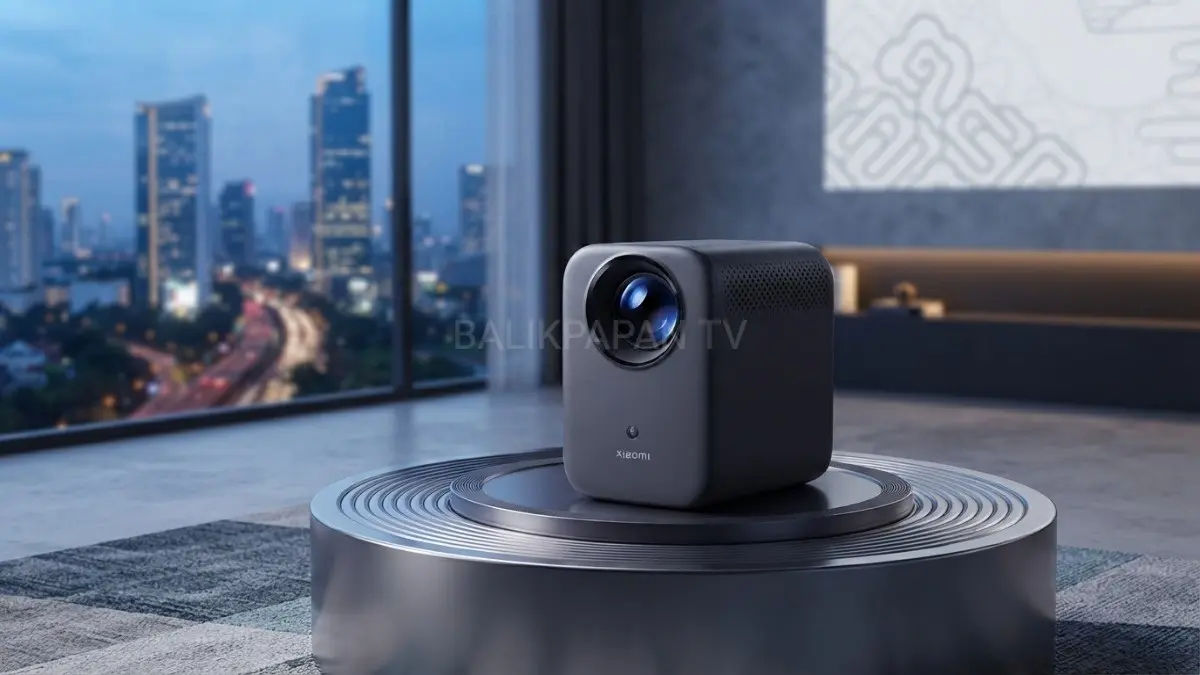 Tampilan Dari Xiaomi Projector L1. (BTV/AI) 