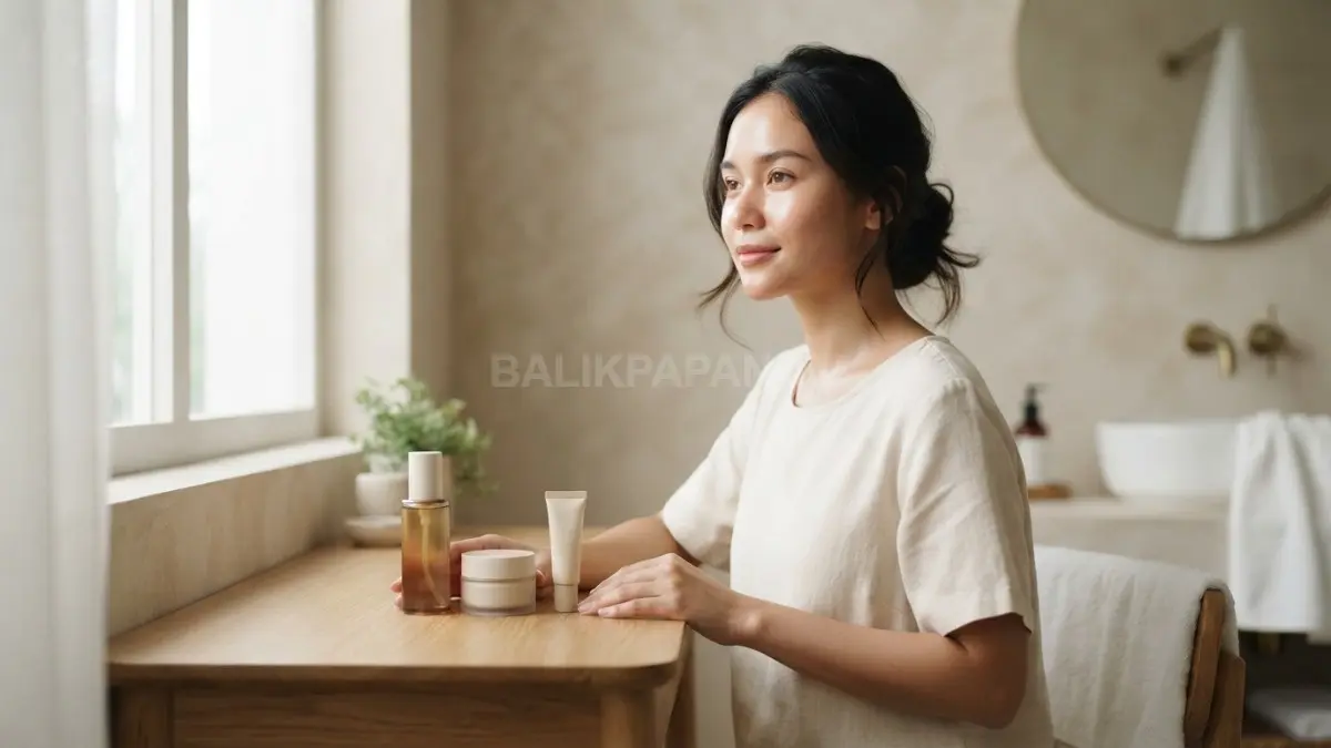 Eksfoliasi terukur seminggu sekali membantu mengangkat sel kulit mati tanpa merusak lapisan pelindung kulit. (BTV/Ai)