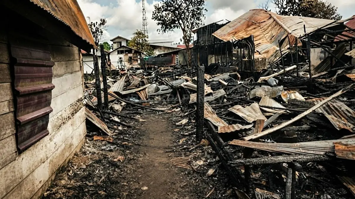Kebakaran Hanguskan 8 Rumah di Tenggarong, Ini Langkah Pemulihan dari Pemkab Kukar