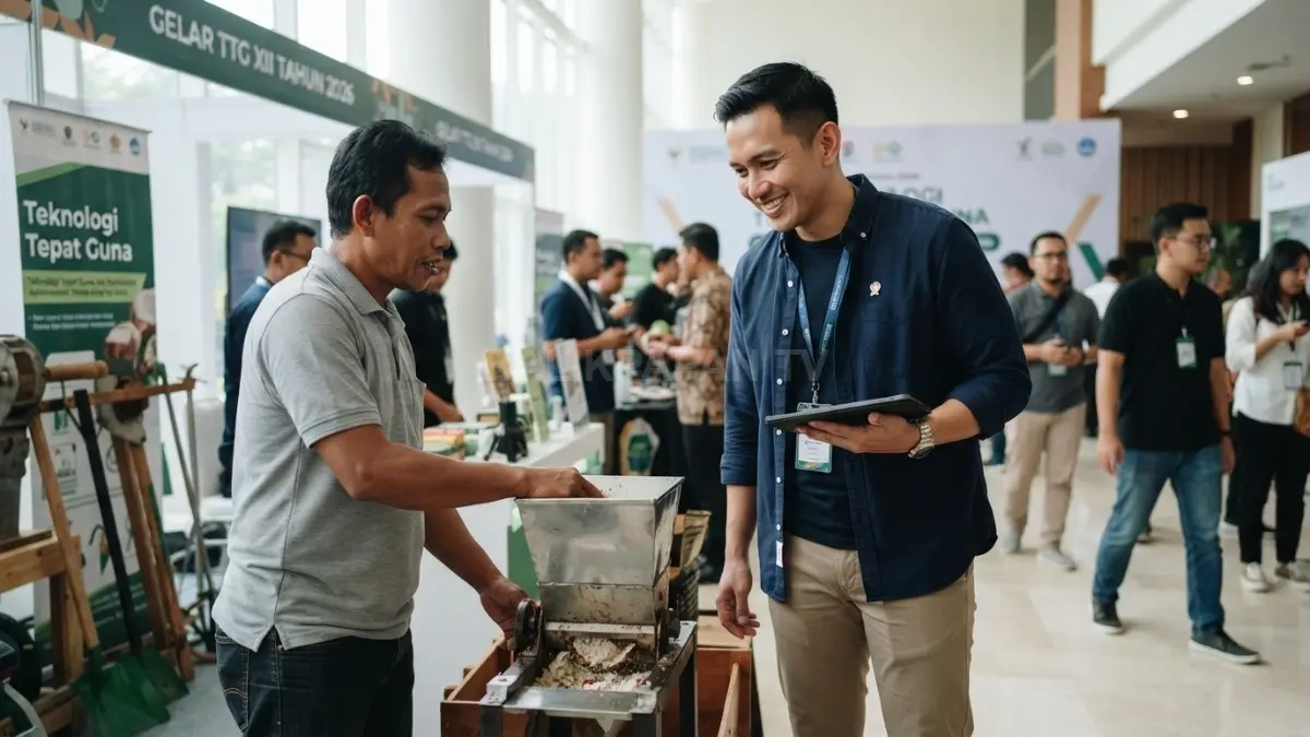 Inovasi teknologi tepat guna membantu petani dan UMKM meningkatkan produktivitas serta kesejahteraan masyarakat daerah (BTV/AI)
