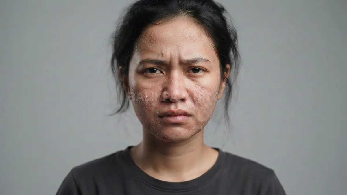Kerusakan skin barrier menyebabkan kulit mudah kering, kusam, serta rentan mengalami iritasi berat. (BTV/Ai)
