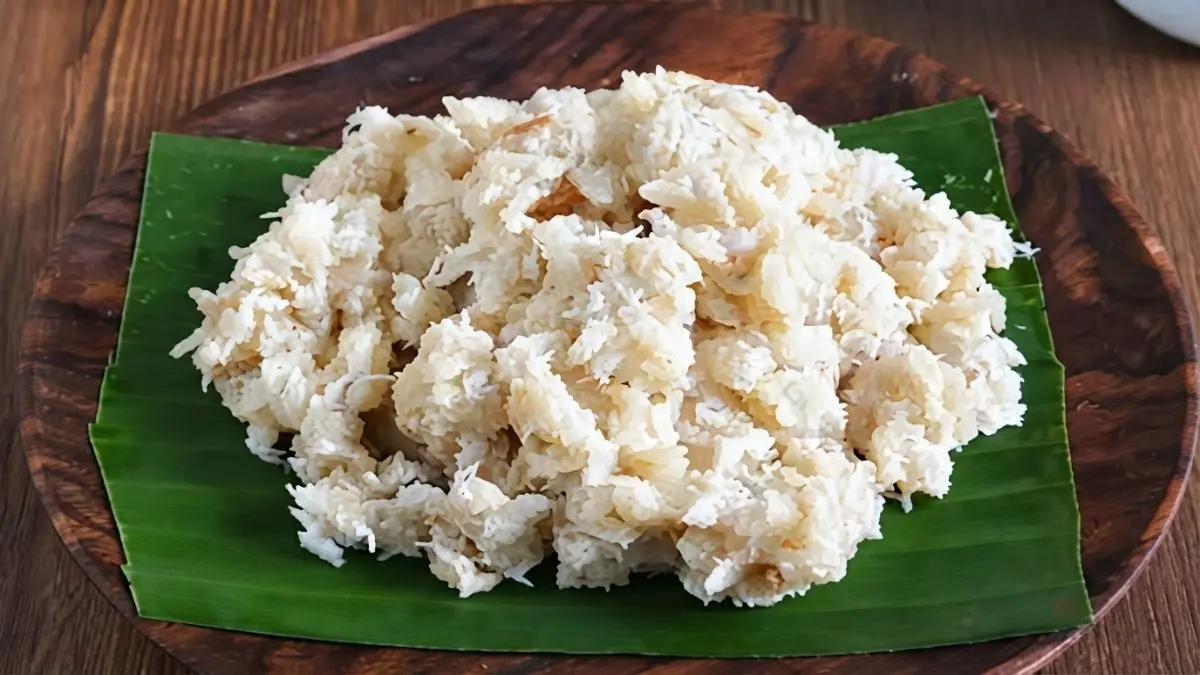 Kuliner tradisional kenta menghadirkan perpaduan sederhana yang mencerminkan warisan masyarakat Dayak Kalimantan Tengah (BTV/Ai)
