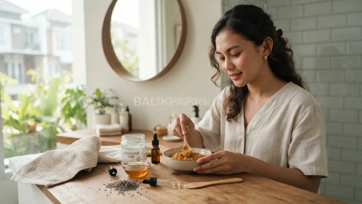 Kulit jeruk dapat menjadi campuran aroma perawatan tubuh dengan memperhatikan keamanan dan sensitivitas kulit. (BTV/Ai)
