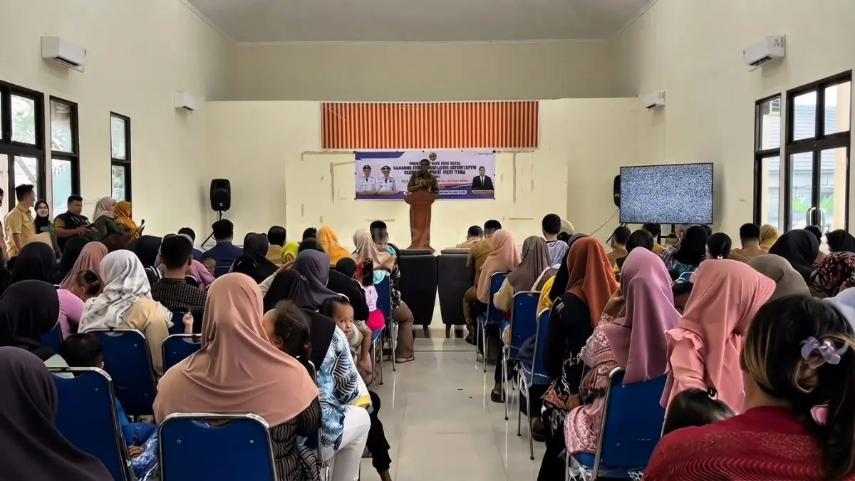 Penyaluran cadangan pangan pemerintah membantu menekan risiko kerawanan pangan dan rentan gizi di Penajam Paser Utara. (BTV/AI)
