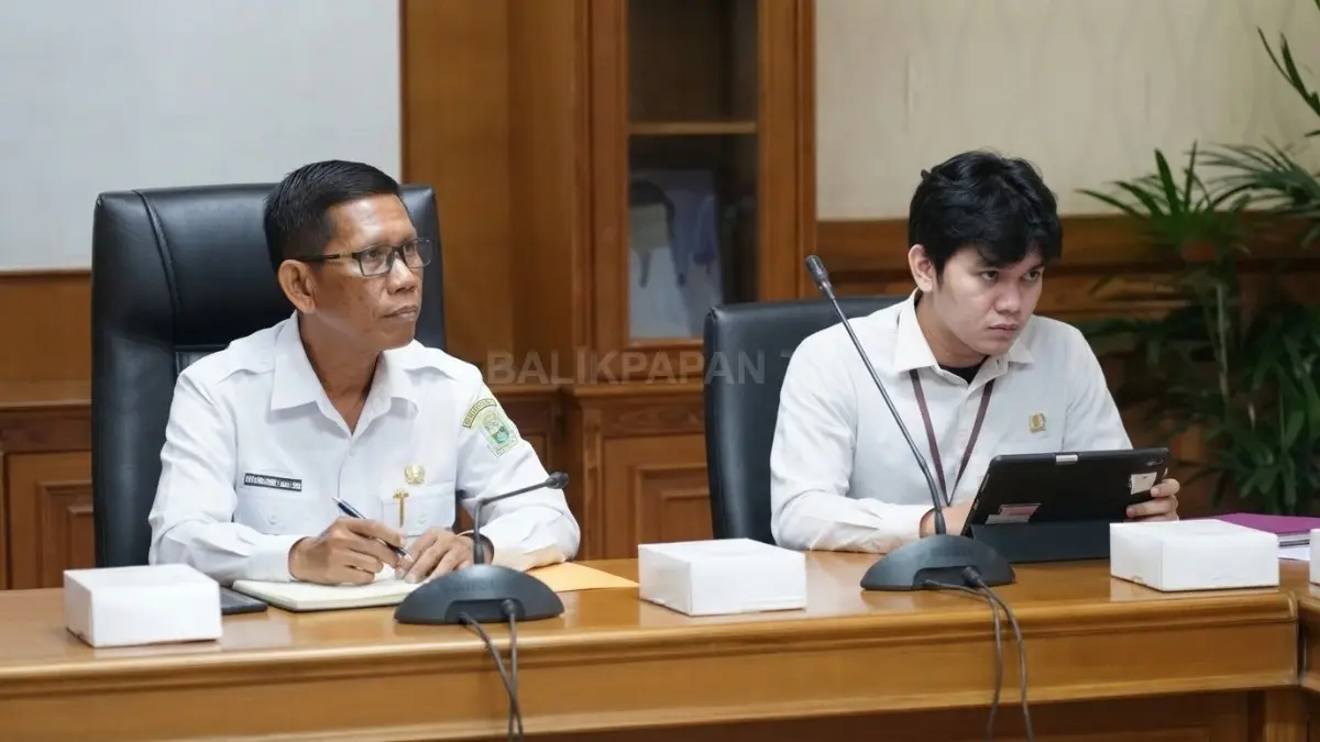 Asisten I Nopandel mengikuti konsultasi daring Pariwara Antikorupsi memperkuat sinergi bersama KPK membangun integritas daerah (DOK. IST/KP)