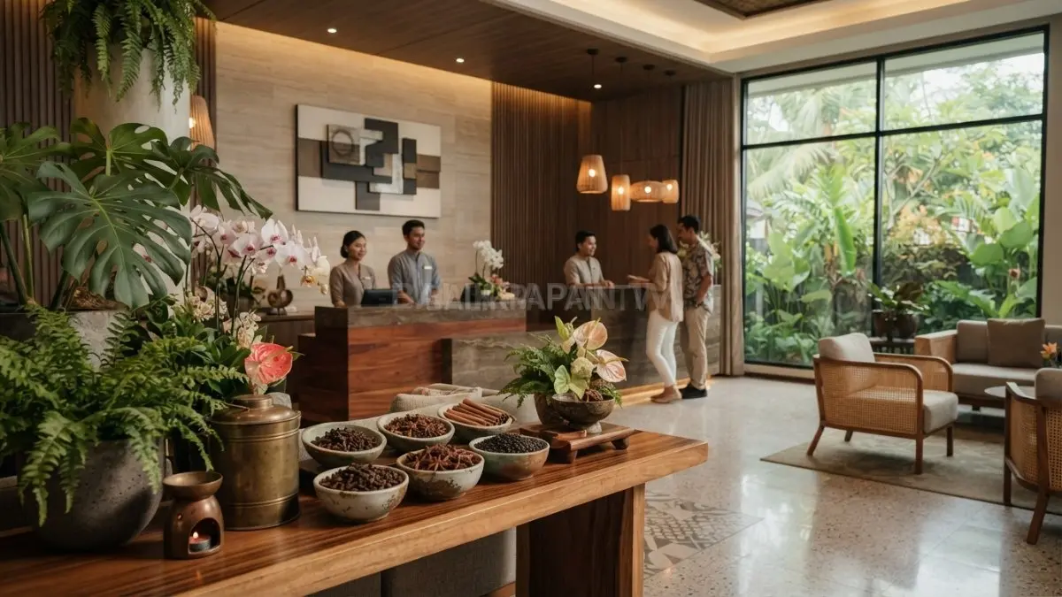 Hotel dengan aroma budaya daerah menciptakan pengalaman wisata melalui karakter khas wilayah yang lebih personal. (BTV/Ai)

