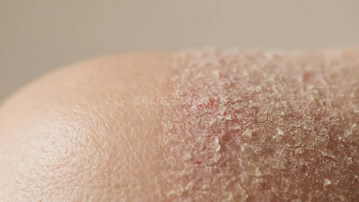 Over-exfoliation harian merusak lapisan lipid kulit hingga memicu dehidrasi parah serta kerusakan skin barrier. (BTV/Ai)