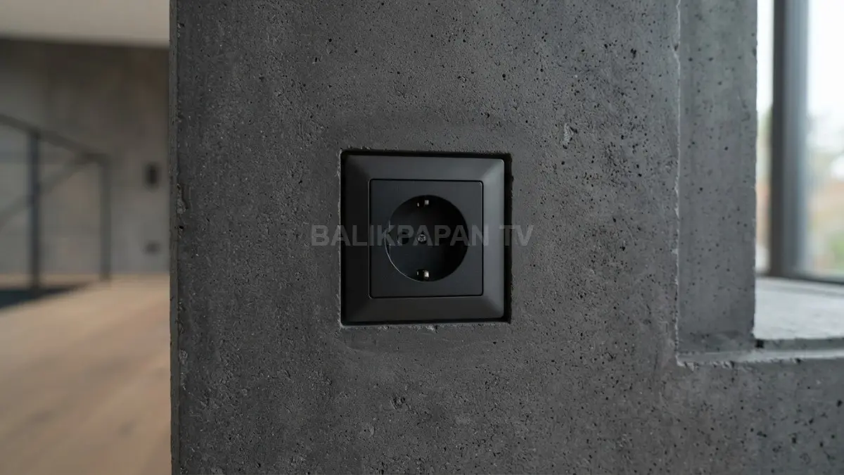 Penambahan pigmen oksida besi sintetis memberikan warna beton full-body yang tahan terhadap goresan. (BTV/Ai)