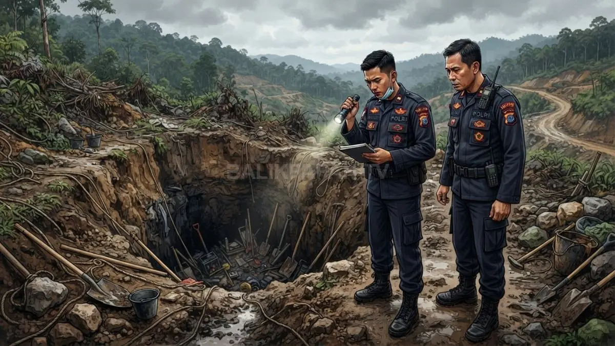 Penyidik memeriksa saksi pelapor mendalami aliran dana dan keterlibatan pihak terkait dugaan tambang ilegal (BTV/AI)