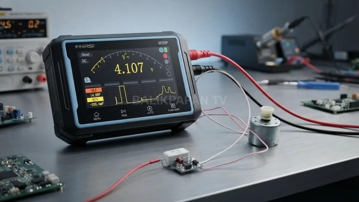 Proyek sirkuit elektronik sederhana mengajarkan teknik rakit mandiri menggunakan komponen dasar dan penyolderan presisi (BTV/AI)
