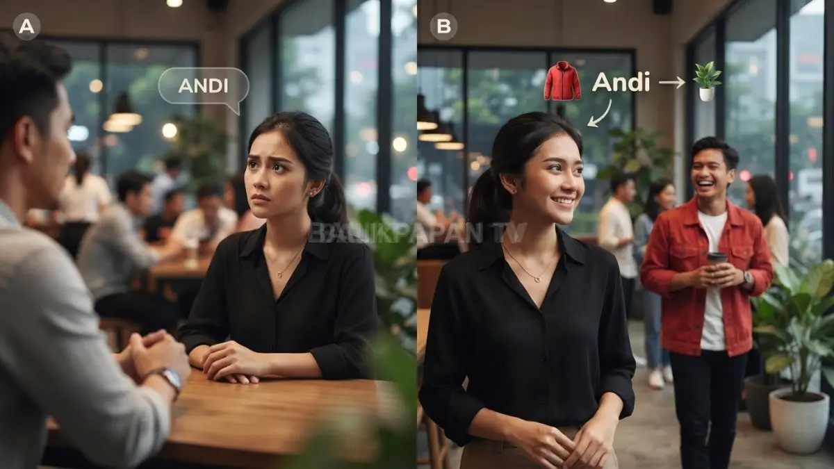 Gambaran visual sederhana membantu memperkuat ingatan nama melalui hubungan antara informasi baru dan pengalaman yang sudah dikenal. (BTV/Ai)

