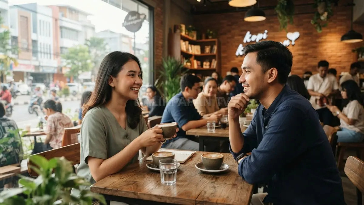 Mengaitkan nama dengan lokasi pertama bertemu membantu otak menyimpan konteks sehingga nama lebih mudah dipanggil kembali. (BTV/Ai)
