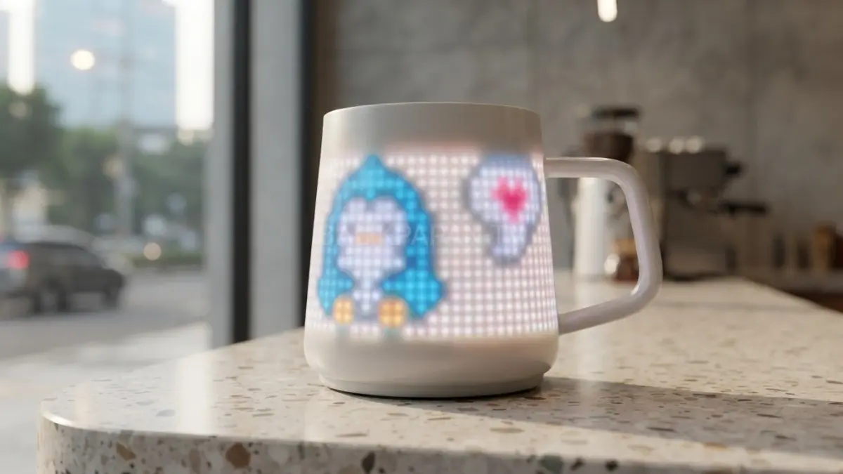 Versi Lain Dari Pixel Mug S1 Pro Yaitu Pixel Mug P1. (BTV/AI) 