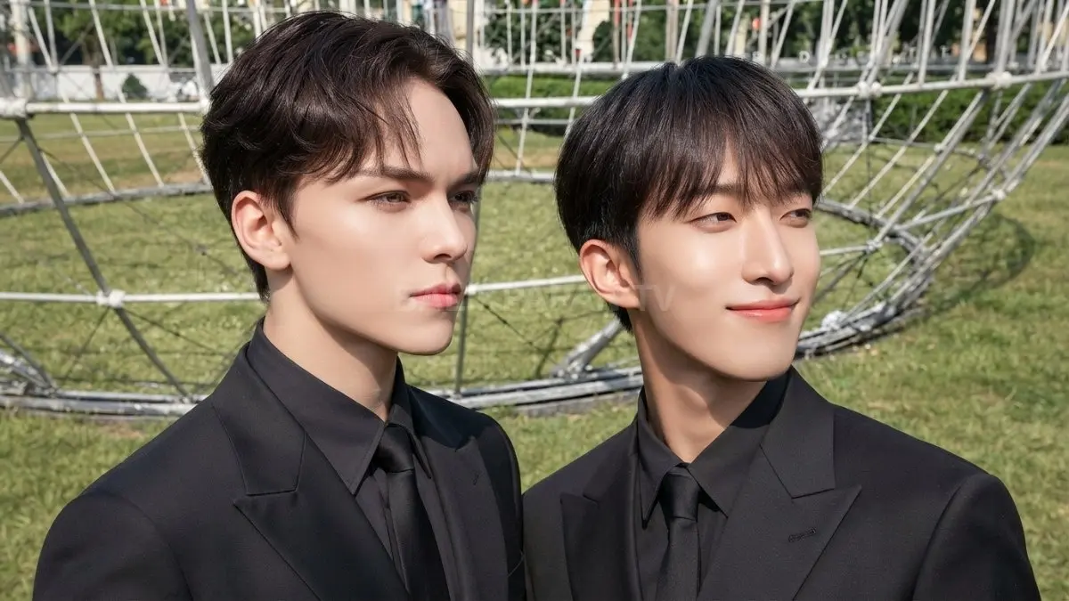 DK dan Vernon SEVENTEEN bersiap wajib militer setelah menyelesaikan jadwal resmi serta konten prarekaman untuk penggemar. (BTV/AI)
