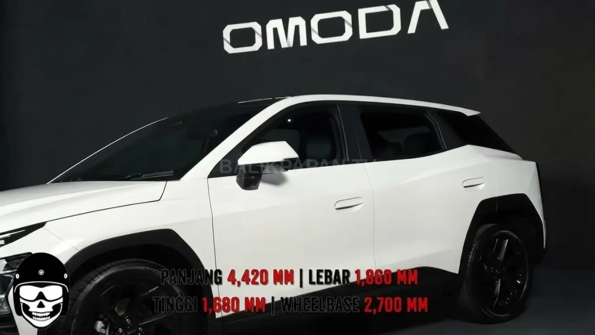 OMODA O4 EV tampil futuristik dengan desain Cyber Mecha, frunk praktis, dan performa listrik responsif untuk mobilitas harian. [BTV:AI]