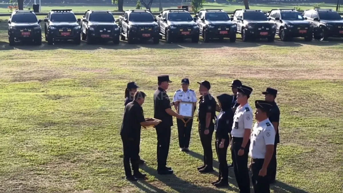 Satgas Patroli Dharma Dewata memperkuat pengawasan keimigrasian warga negara asing demi menjaga keamanan dan ketertiban Bali. (BTV/AI)