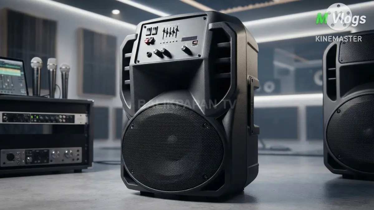 Subwoofer bekas berkualitas menawarkan performa bass optimal dengan harga terjangkau untuk kebutuhan sound system hemat rumahan. (BTV/AI)
