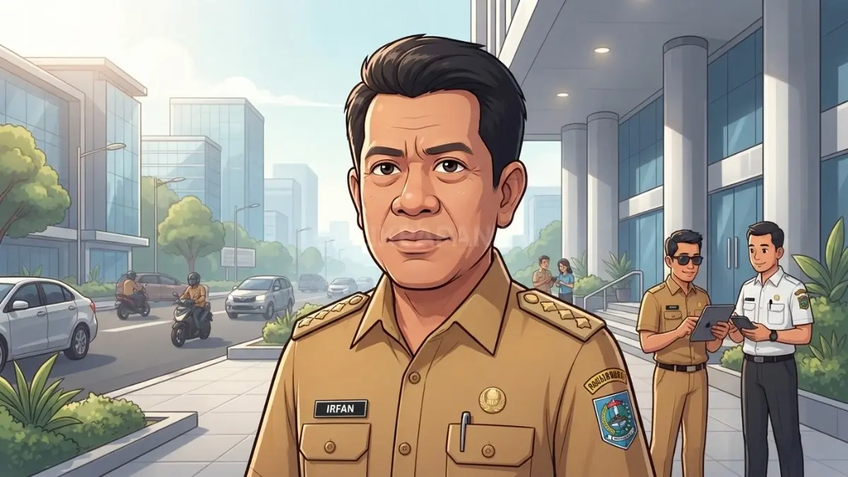 Ilustrasi Kepala Dinas Pendidikan dan Kebudayaan Balikpapan, Irfan Taufik menegaskan pendampingan hukum bagi guru korban. (BTV/AI)