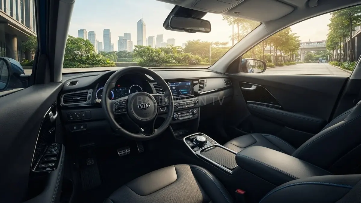 Interior Dalam Dari Kia e-Niro Generasi Pertama. (BTV/AI
