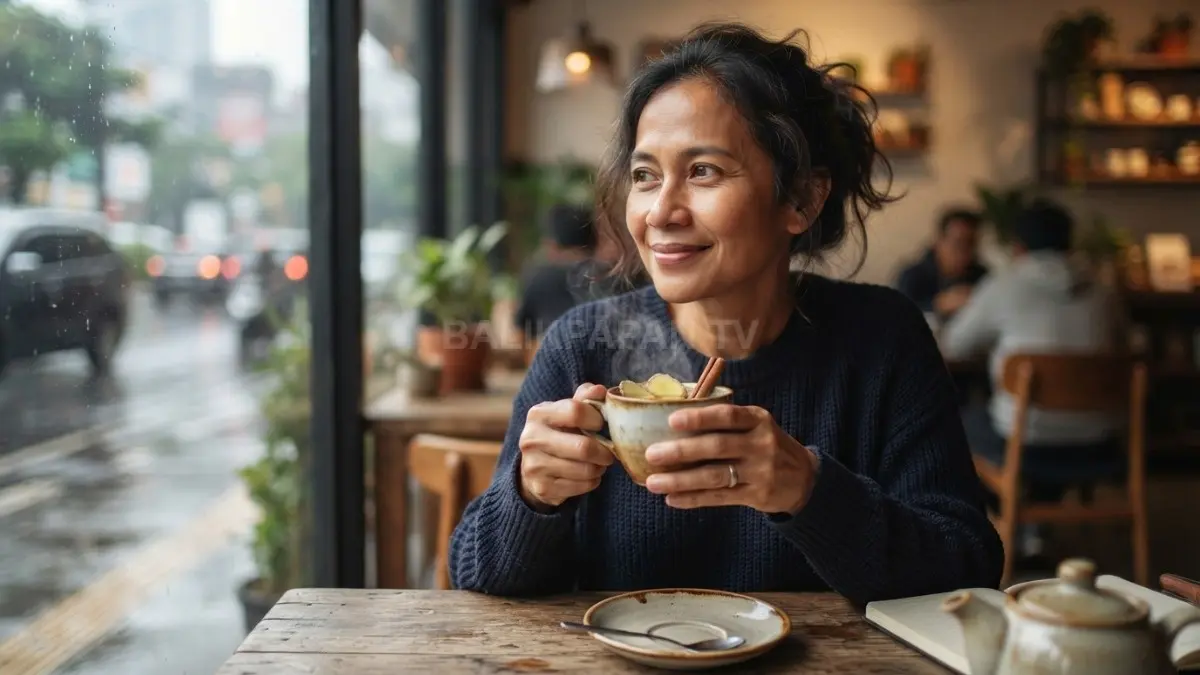 Jahe mengandung senyawa antiradang yang berpotensi membantu mengurangi peradangan dan nyeri sendi kronis alami. (BTV/AI)