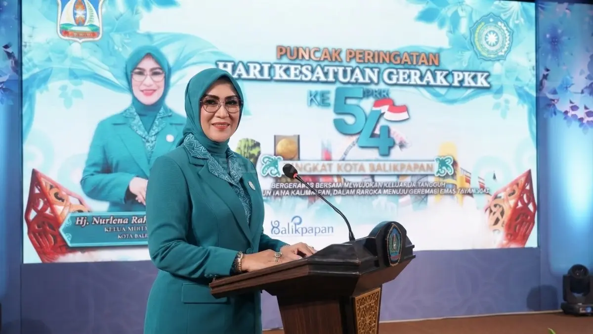 Ketua TP PKK Balikpapan Nurlena Rahmad Mas