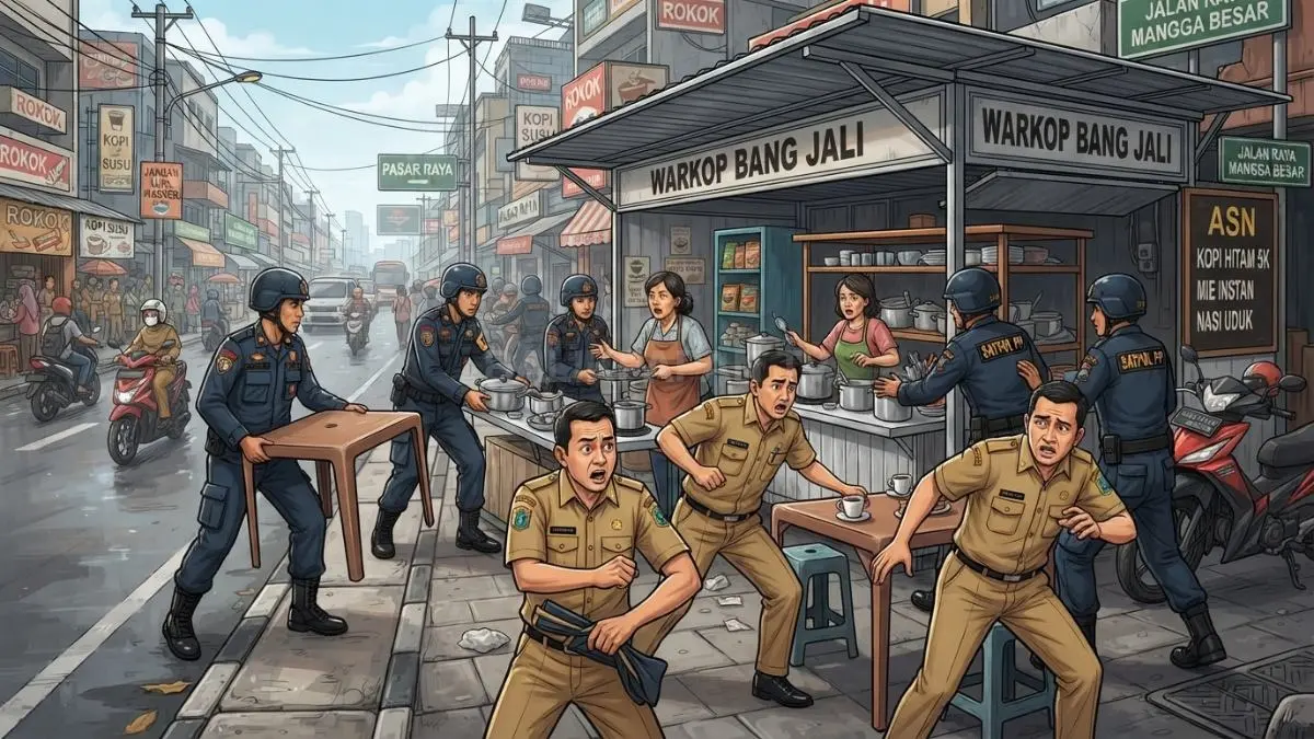 Penertiban ASN saat jam kerja menjadi pengawasan rutin untuk memperkuat disiplin aparatur Pemerintah Samarinda daerah (BTV/AI)