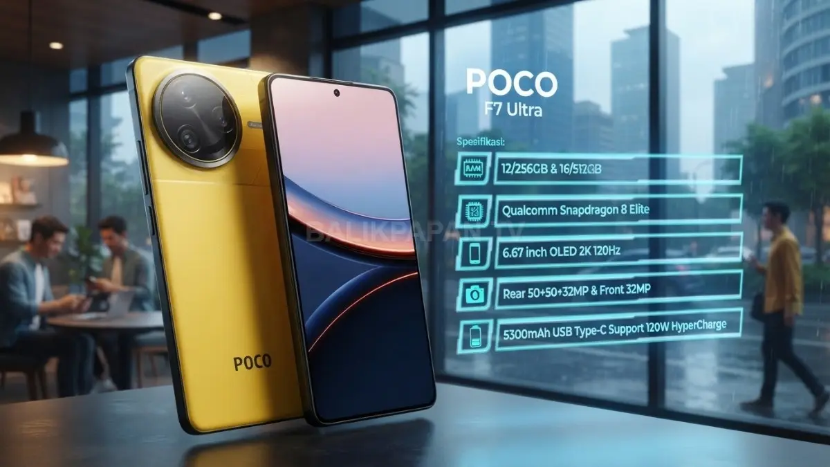 POCO X8 Pro Max hingga X7 Pro menghadirkan inovasi baterai besar untuk kebutuhan gaming panjang. (BTV/AI)
