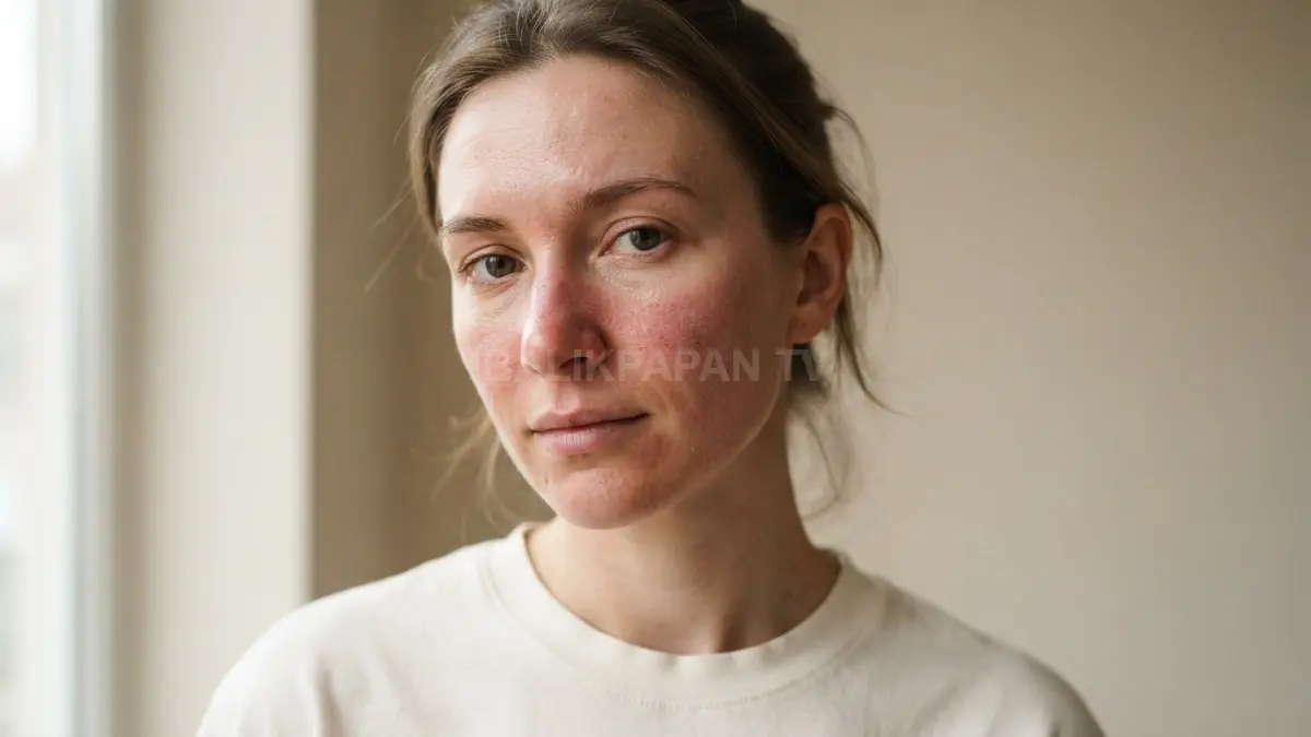 Stres berkepanjangan dapat melemahkan skin barrier, membuat kulit lebih sensitif dan mudah kehilangan kelembapan. (BTV/Ai)