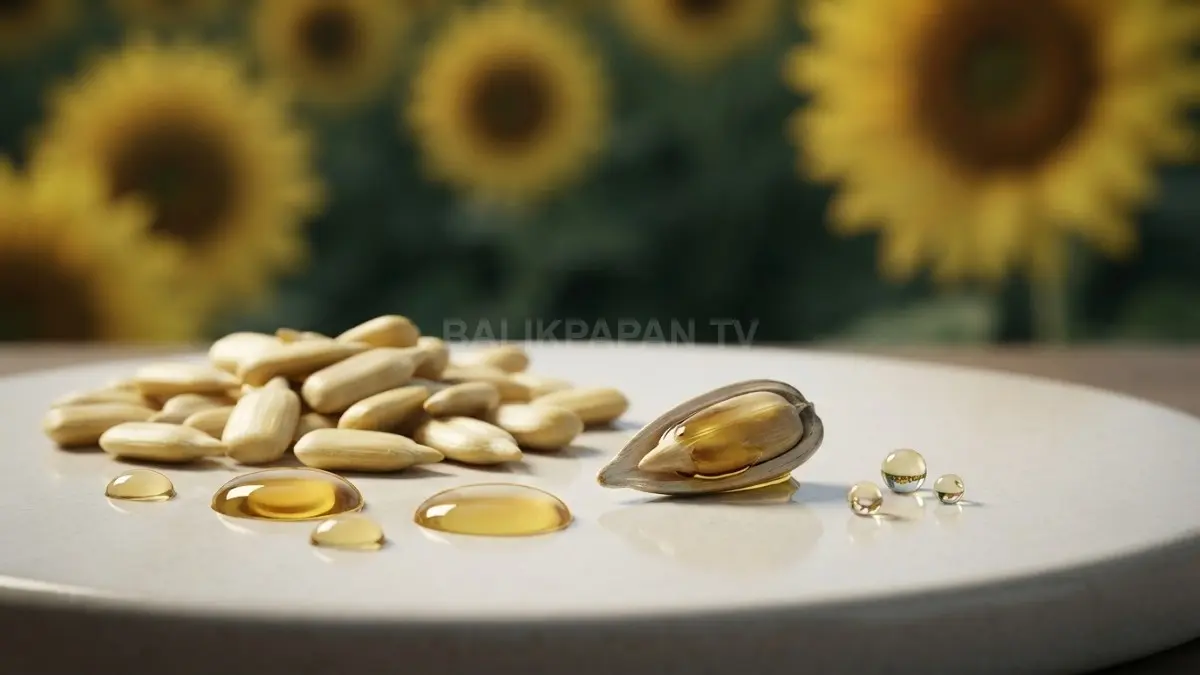 Vitamin E dan asam linoleat menjadi kandungan utama sunflower oil yang banyak dimanfaatkan dalam perawatan kulit. (BTV/AI)