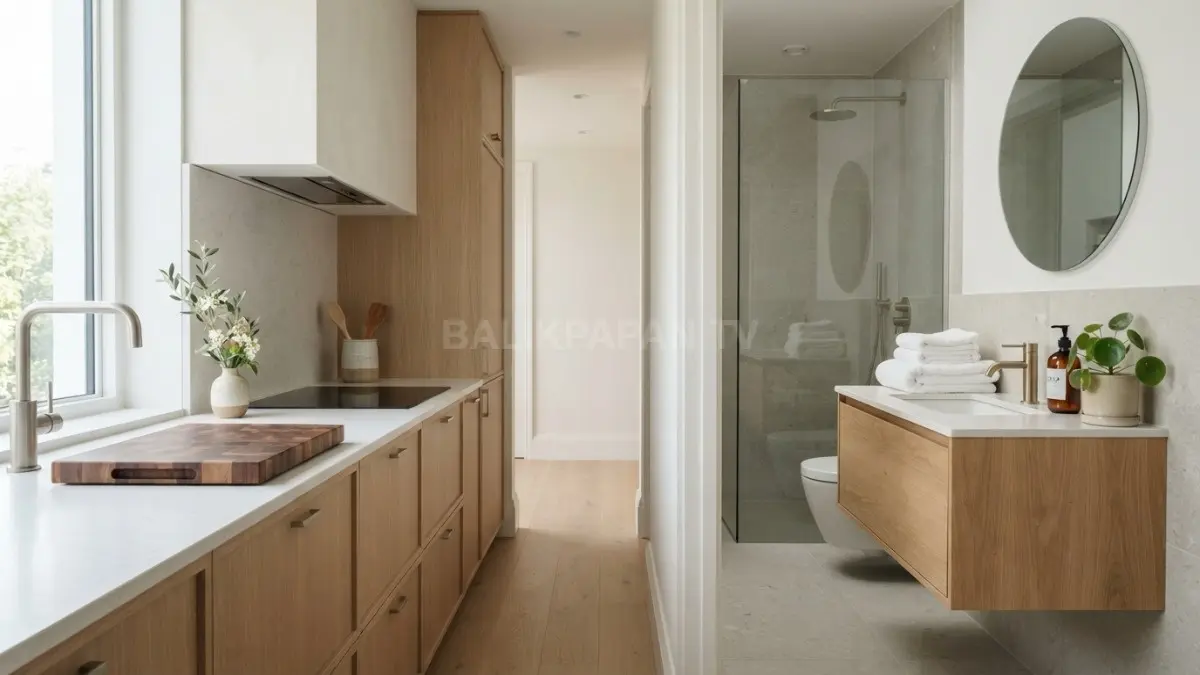 Aksesori sederhana menciptakan suasana quiet luxury yang bersih, elegan, nyaman, dan tetap ramah anggaran keluarga modern. (BTV/AI)