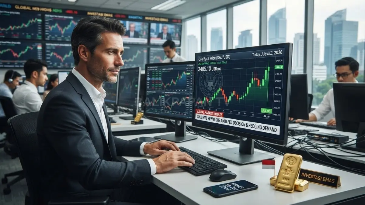 Harga emas kembali menguat dipengaruhi kebijakan moneter global dan meningkatnya minat investor terhadap aset lindung [BTV:AI]