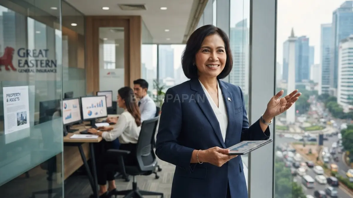 Ilustrasi pertumbuhan asuransi properti didukung strategi underwriting selektif dan perlindungan aset bagi pelaku usaha [BTV:AI]