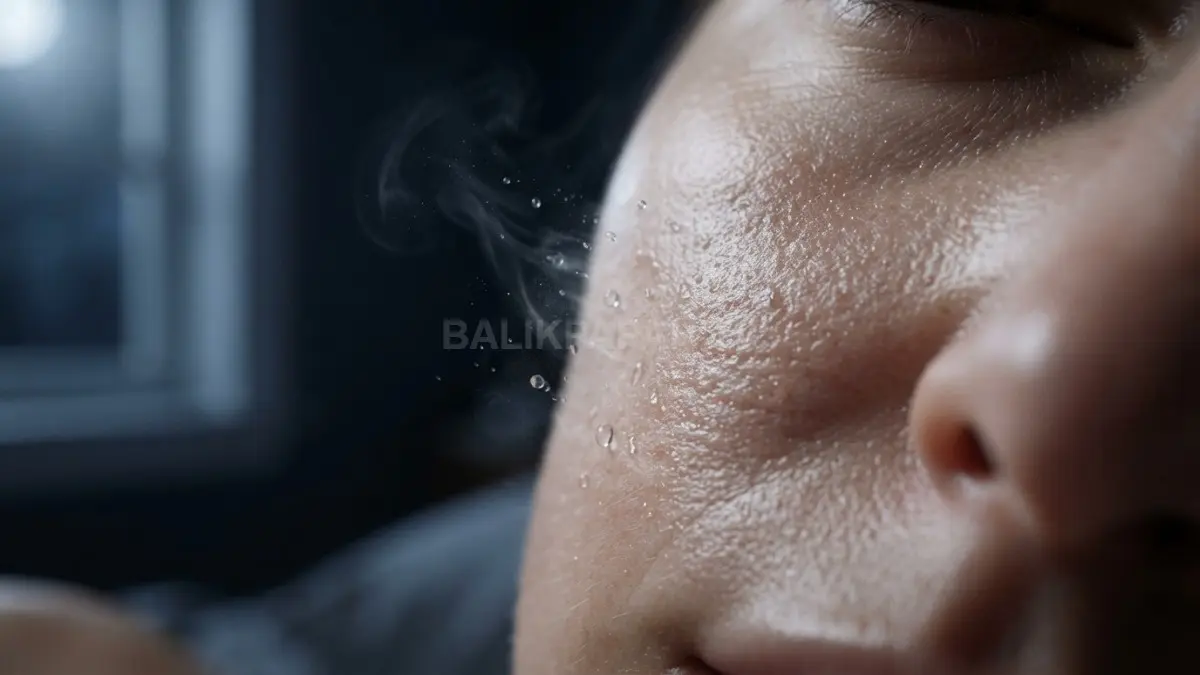 Penguapan air kulit meningkat dini hari, membuat penggunaan skincare setelah pukul 01.00 kurang efektif. (BTV/Ai)