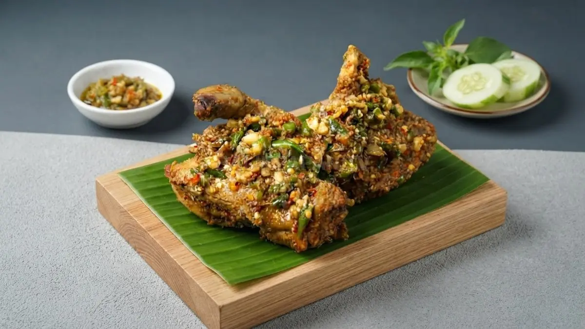 Warung Bebek Pedas Madura TangDepor menghadirkan aneka menu autentik favorit pelanggan setiap hari (BTV/AI)