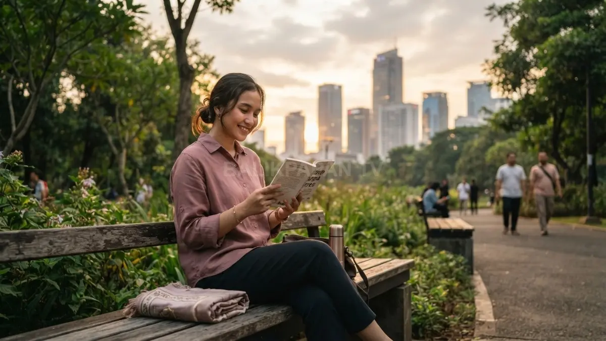 Kelola stres dengan bijak agar tubuh sehat, pikiran tenang, hidup lebih bahagia setiap hari. (BTV/AI)