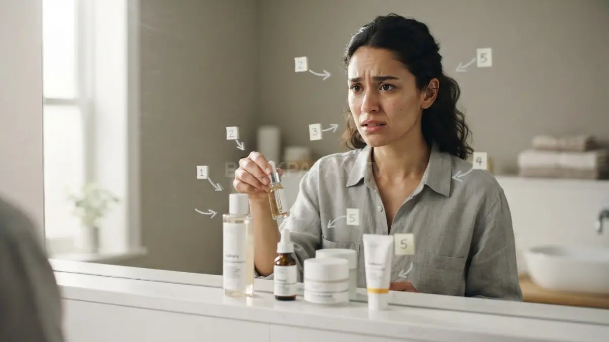 Konsistensi penggunaan skincare sesuai kebutuhan kulit jauh lebih penting dibanding urutan aplikasi yang sempurna. (BTV/Ai)