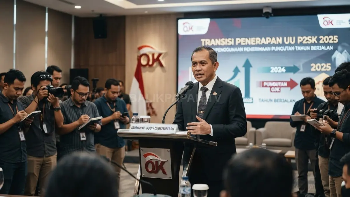 Transisi UU P2SK mengubah mekanisme penerimaan pungutan OJK pada laporan keuangan tahun 2025 resmi berlaku [BTV:AI]
