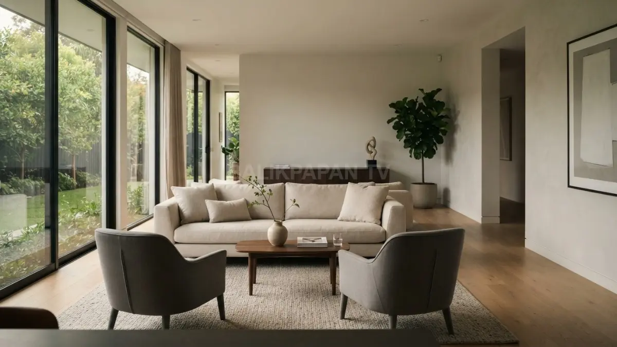 Area kosong memberi ruang gerak, memperjelas furnitur, dan menciptakan kesan interior lebih luas serta nyaman. (BTV/AI)
