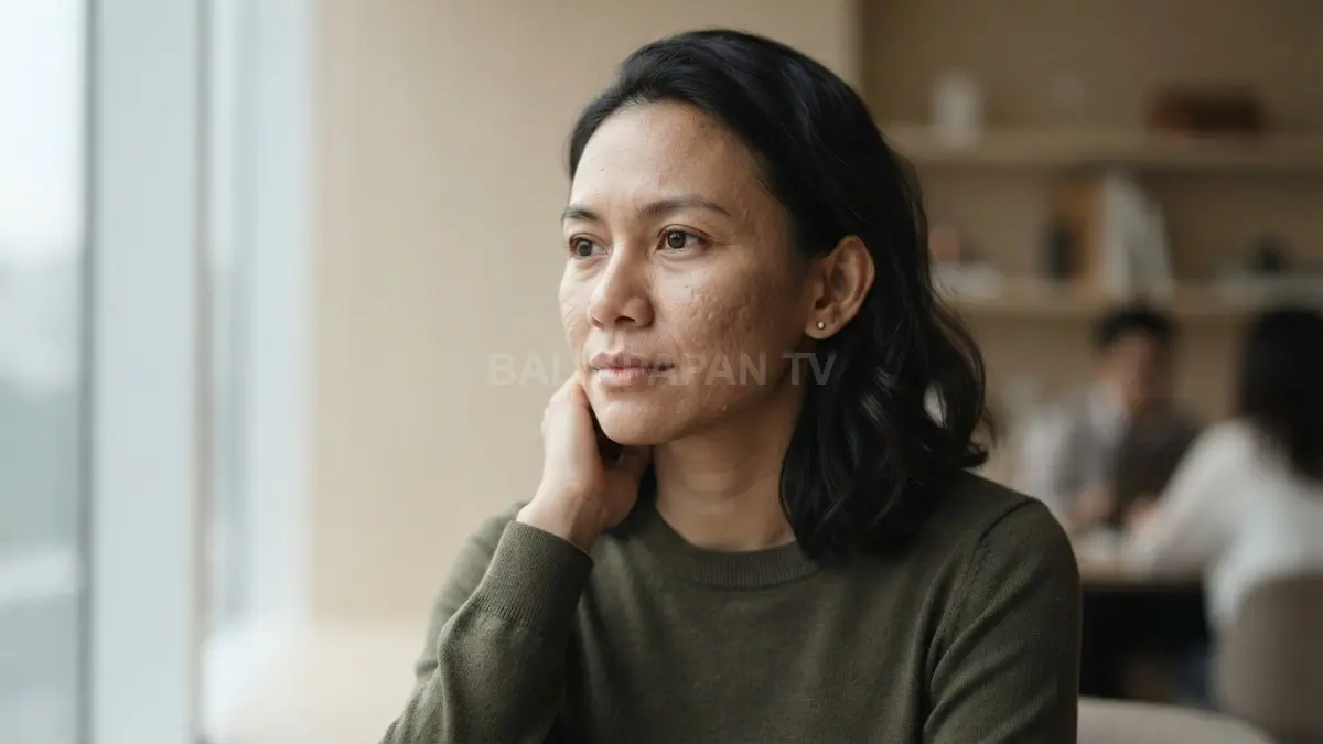 Kulit yang kehilangan kelembapan cenderung tampak kusam dibandingkan kulit dengan pelindung yang terawat. (BTV/Ai)