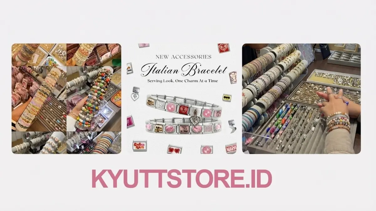 KYUTTSTORE.ID menghadirkan aksesori kreatif dan workshop beads untuk mengajak pelanggan berkreasi bersama.