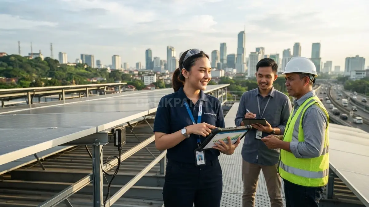 Mendukung kelestarian lingkungan melalui penggunaan energi efisien membantu mengurangi emisi karbon demi bumi lebih sehat. (BTV/AI)