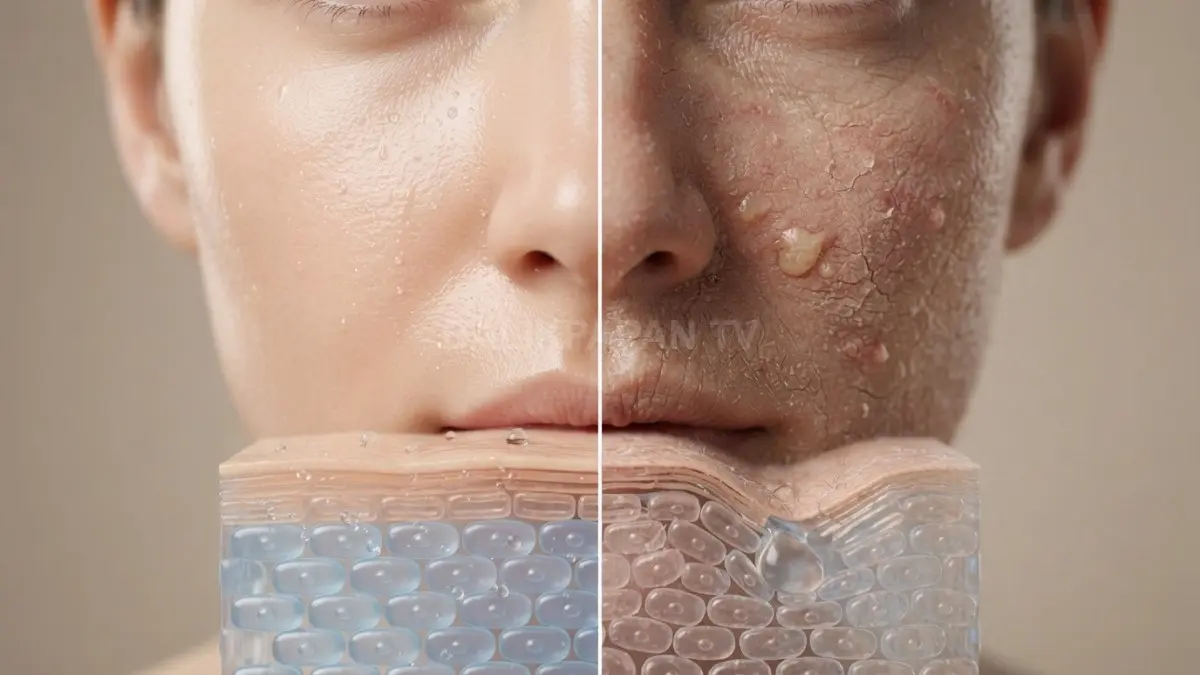 Menjaga lapisan sebum alami mencegah kulit kering dan menjaga ketahanan skin barrier secara optimal. (BTV/Ai)