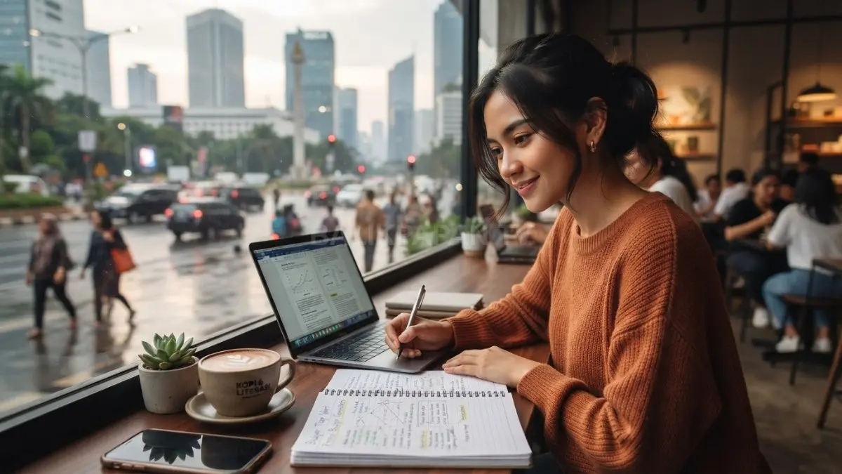 Rutinitas belajar yang konsisten menghasilkan pemahaman lebih baik daripada belajar berlebihan dalam satu waktu (BTV/AI).