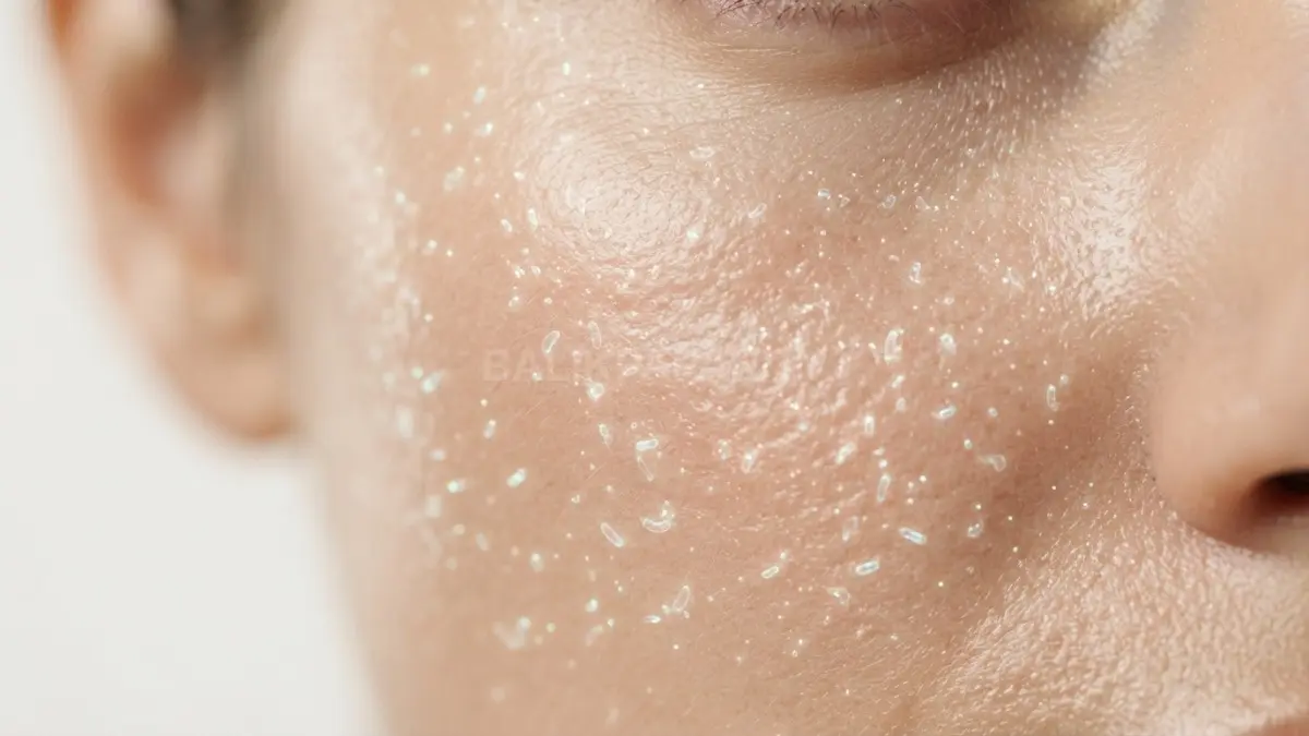 Sebum dan mikroorganisme kulit berperan penting dalam menjaga keseimbangan serta stabilitas ekosistem mikrobioma. (BTV/Ai)