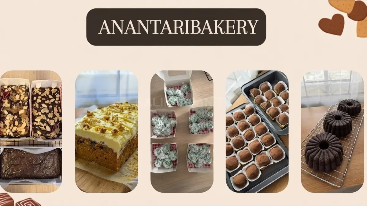 Anantari Bakery berkembang dari home bakery Balikpapan dengan dessert berkualitas dan sistem fresh baked. 