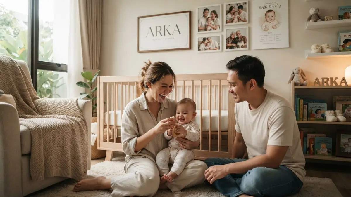 Dekorasi personal bikin kamar bayi terasa lebih hangat (BTV/AI). 