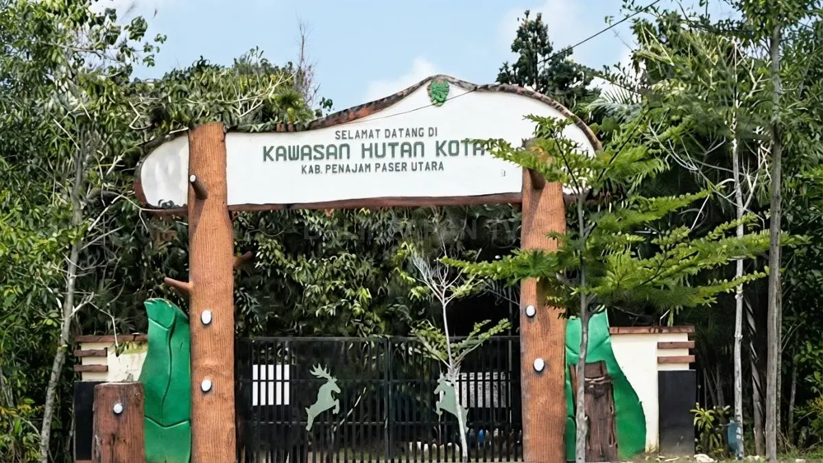 Hutan Kota PPU berpotensi menjadi destinasi wisata alam dengan pengembangan fasilitas pendukung bagi pengunjung. (Sumber: YouTube Balikpapan TV)
