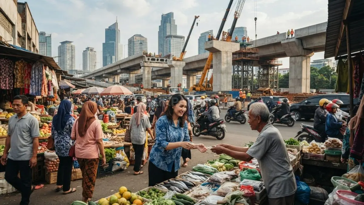 Konsumsi domestik dan investasi menopang pertumbuhan ekonomi Indonesia melampaui proyeksi para ekonom nasional 2026 meyakinkan. [BTV:AI]