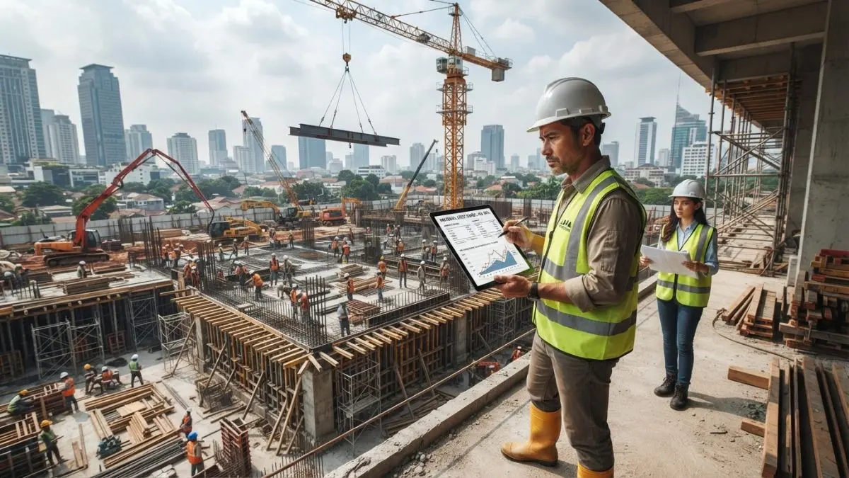 Kontraktor menghadapi tekanan arus kas akibat kenaikan material, sementara margin proyek terus menyusut signifikan. [BTV:AI]