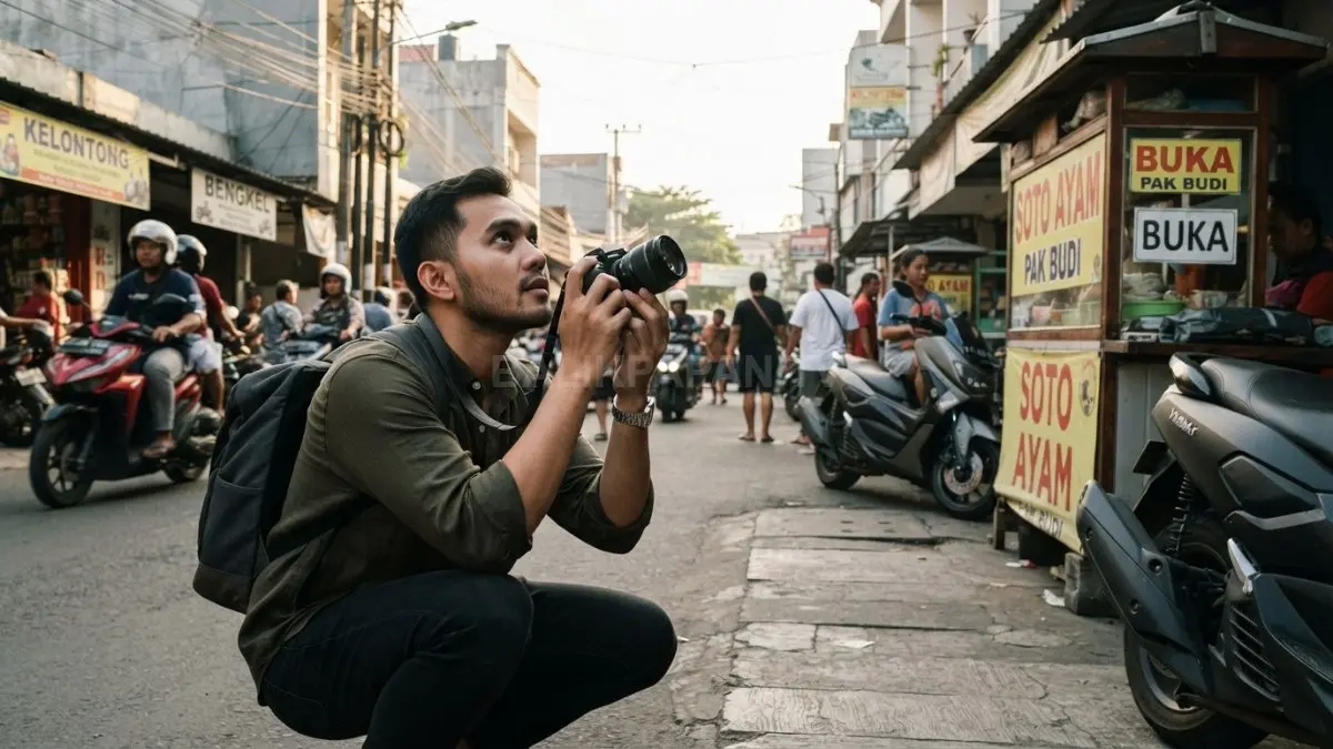 Menjelajah dan memotret momen, hobi sederhana yang penuh kreativitas. (BTV/AI)